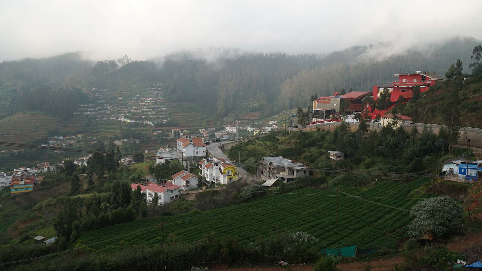A town deep in the hills of southern India. It was the only place in India I wasn't sweating as soon as I walked outside