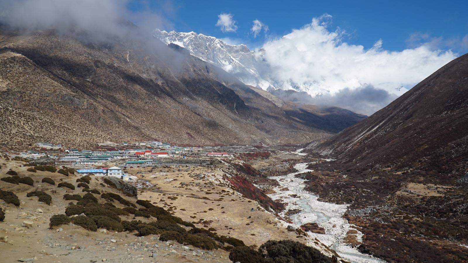 The village of Dingboche