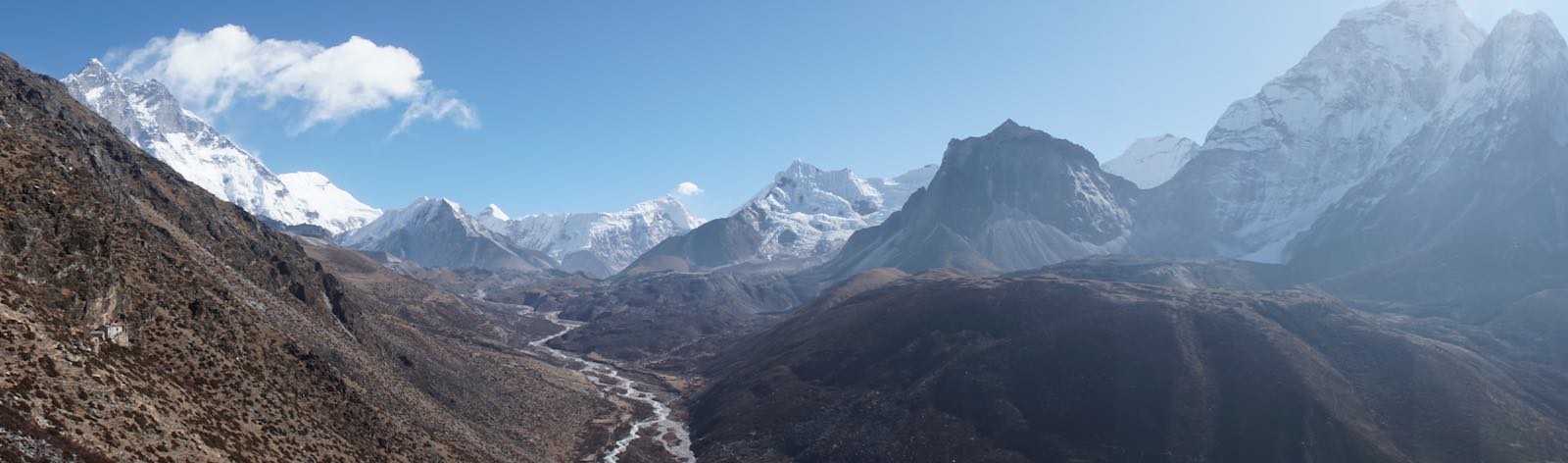 Did a morning hike up a mountain with great views of the surrounding giants and valleys. Most of these mountains are well over 6000m, with some over 8000m