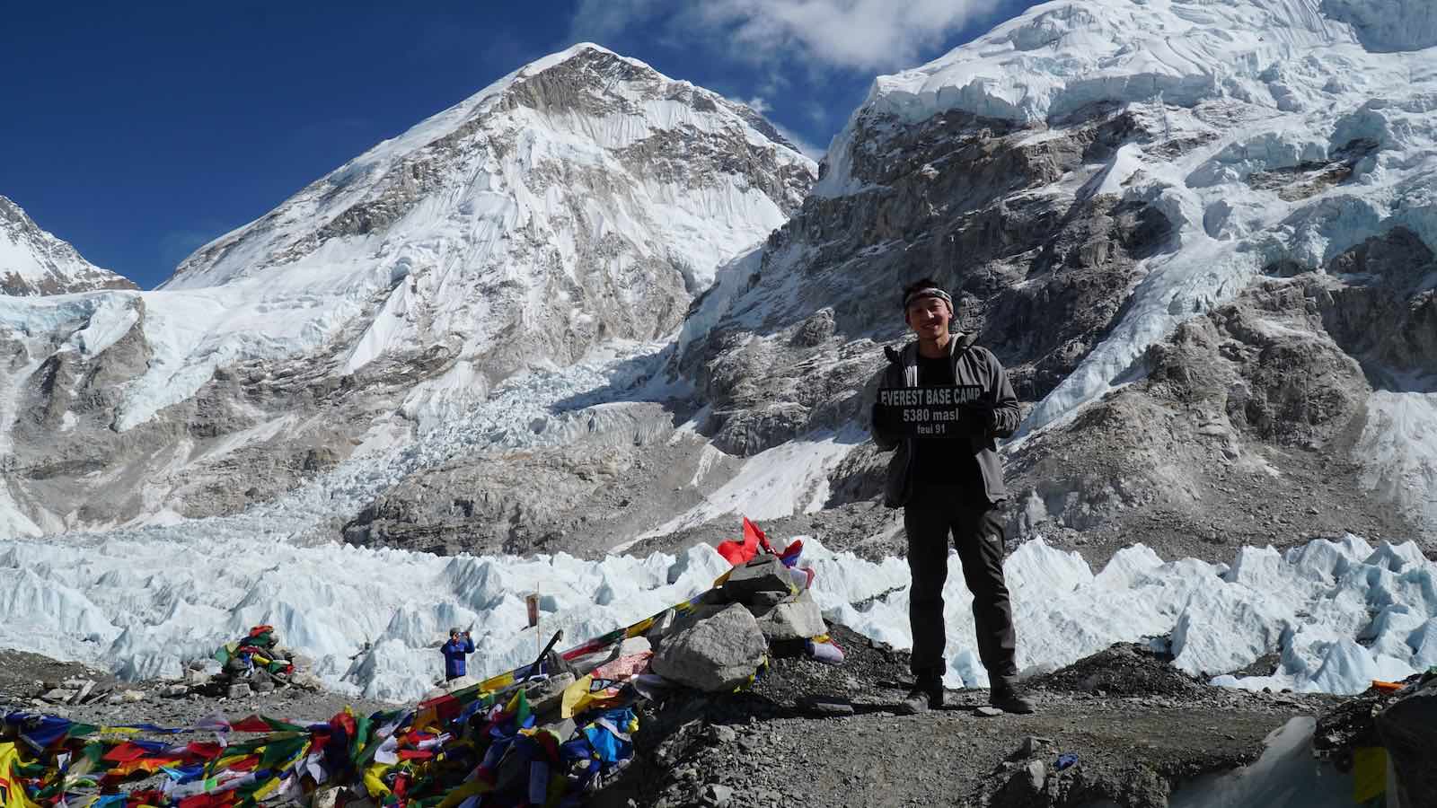 Made it to Everest Base Camp!