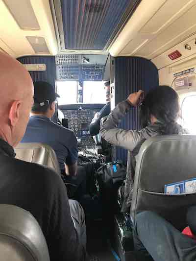 Inside my first flight into Lukla at the start of my trek, this one was delayed for about 5 hours I think, relatively not too bad lol.