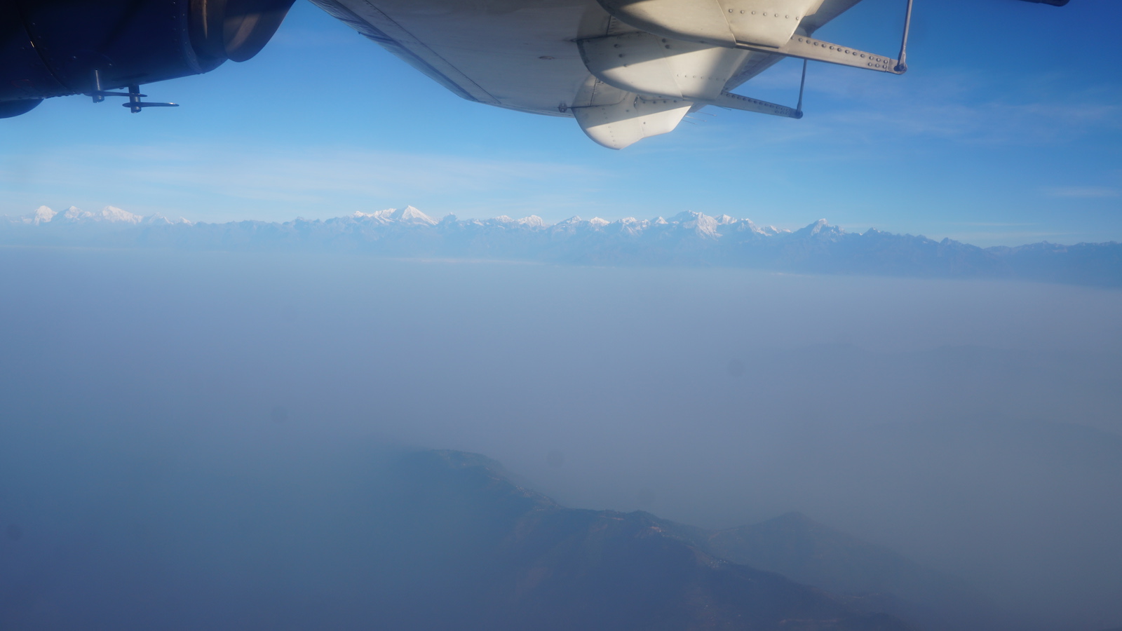 One last beautiful view (for now) of the tallest mountains on the planet.