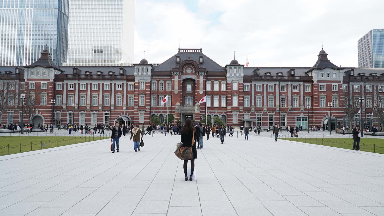 Within a few days I became really familiar with the train and subway system that crisscrossed through Tokyo. Pictured here is the area outside Tokyo Station, it was immaculate. I have never seen any city big or small that was this clean.